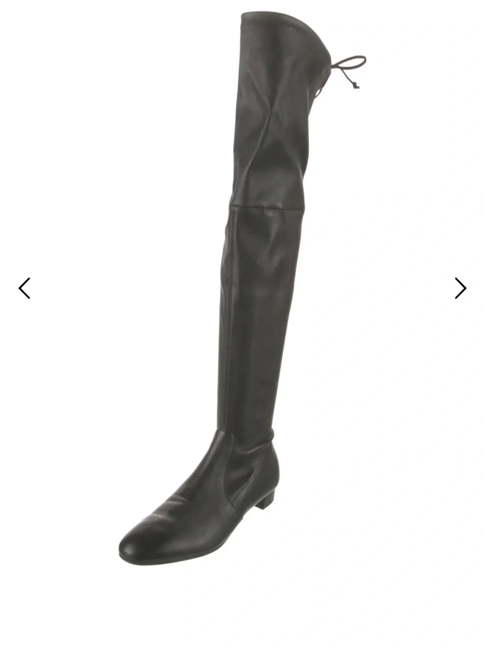 Stuart Weitzman Over-The-Knee Leather Flat Boot